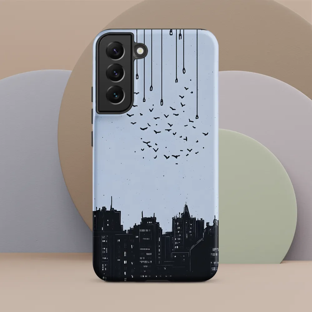 Elevated Serenity: A Minimalist Cityscape