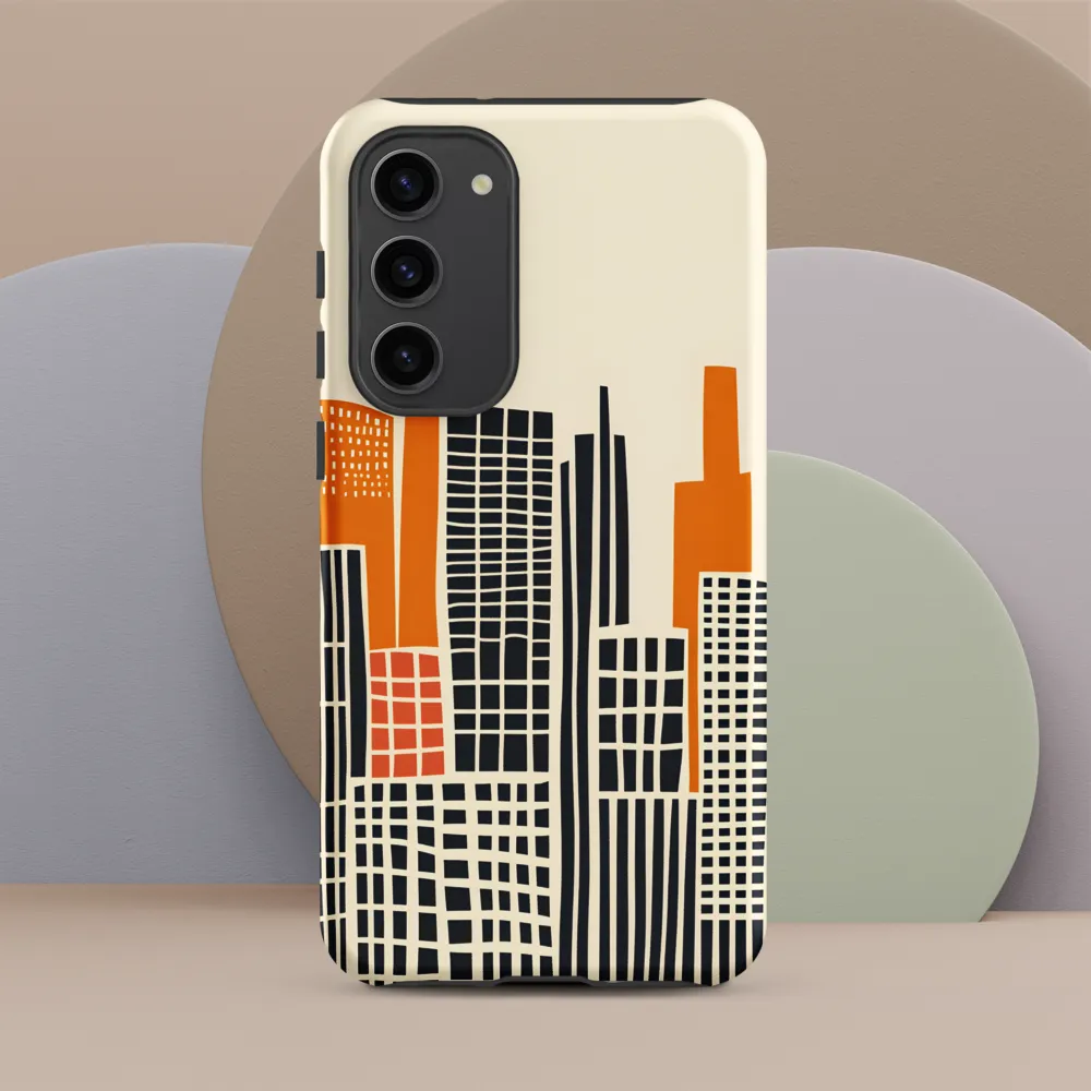 Urban Rhythms: A Graphic Cityscape