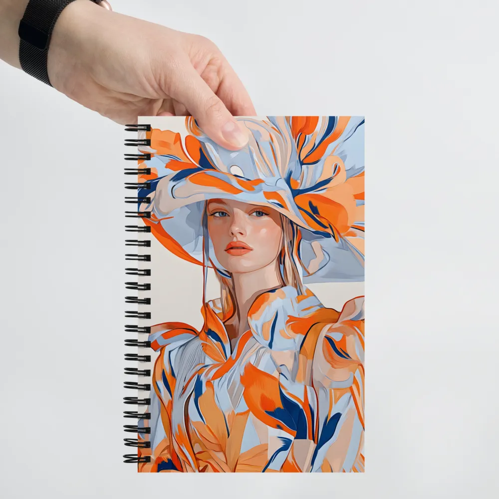 Vibrant Elegance | Spiral Notebook