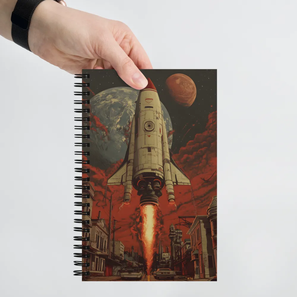 Journey to the Stars | Spiral Notebook