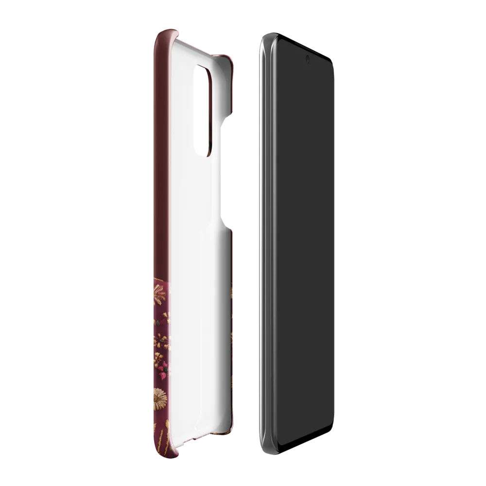 Elegance Embodied: A Traditional Fashion Statement | Phone Case |  S20 Plus | Snap Case | Glossy