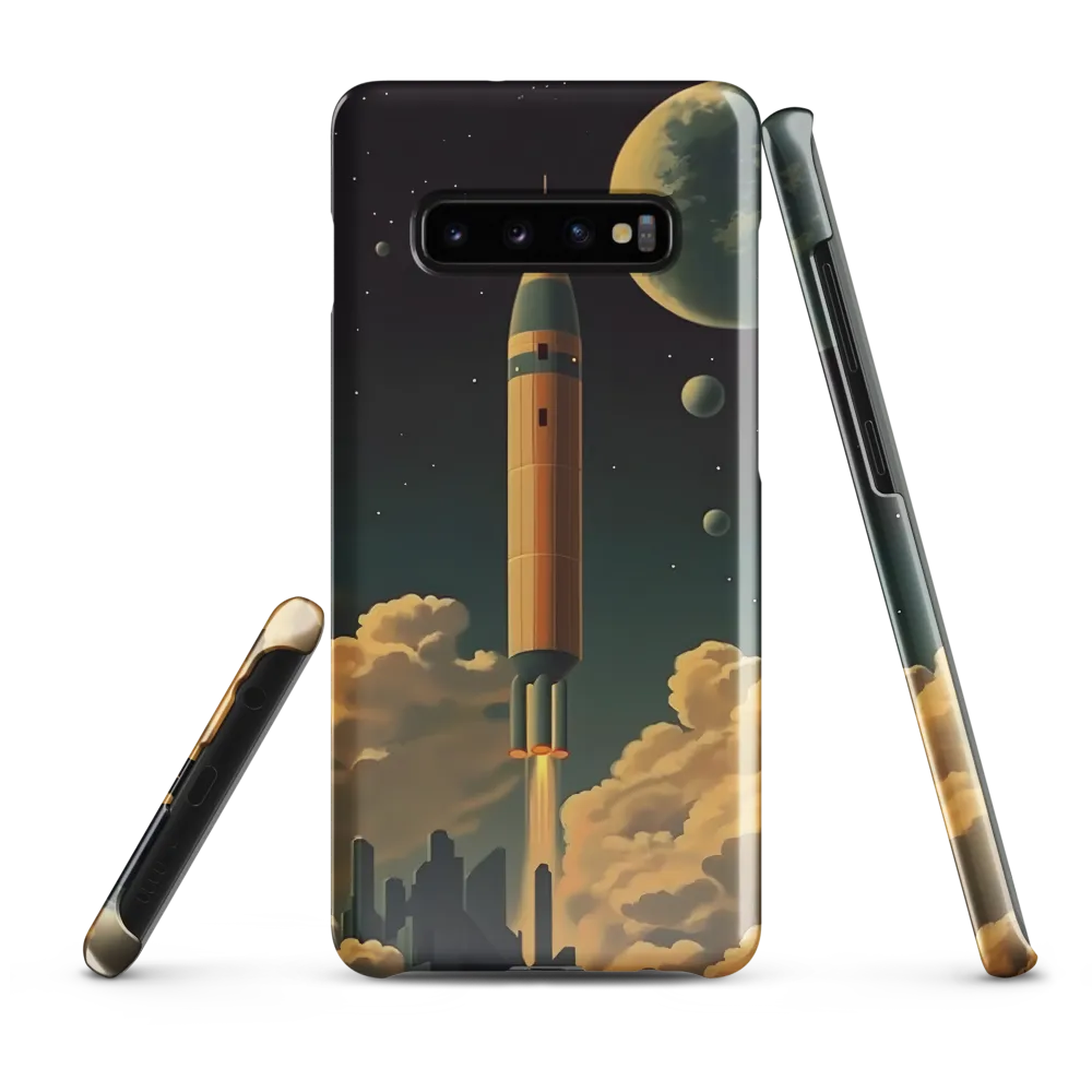 Journey Through the Cosmic Frontier | Phone Case |  S10 Plus | Snap Case | Glossy