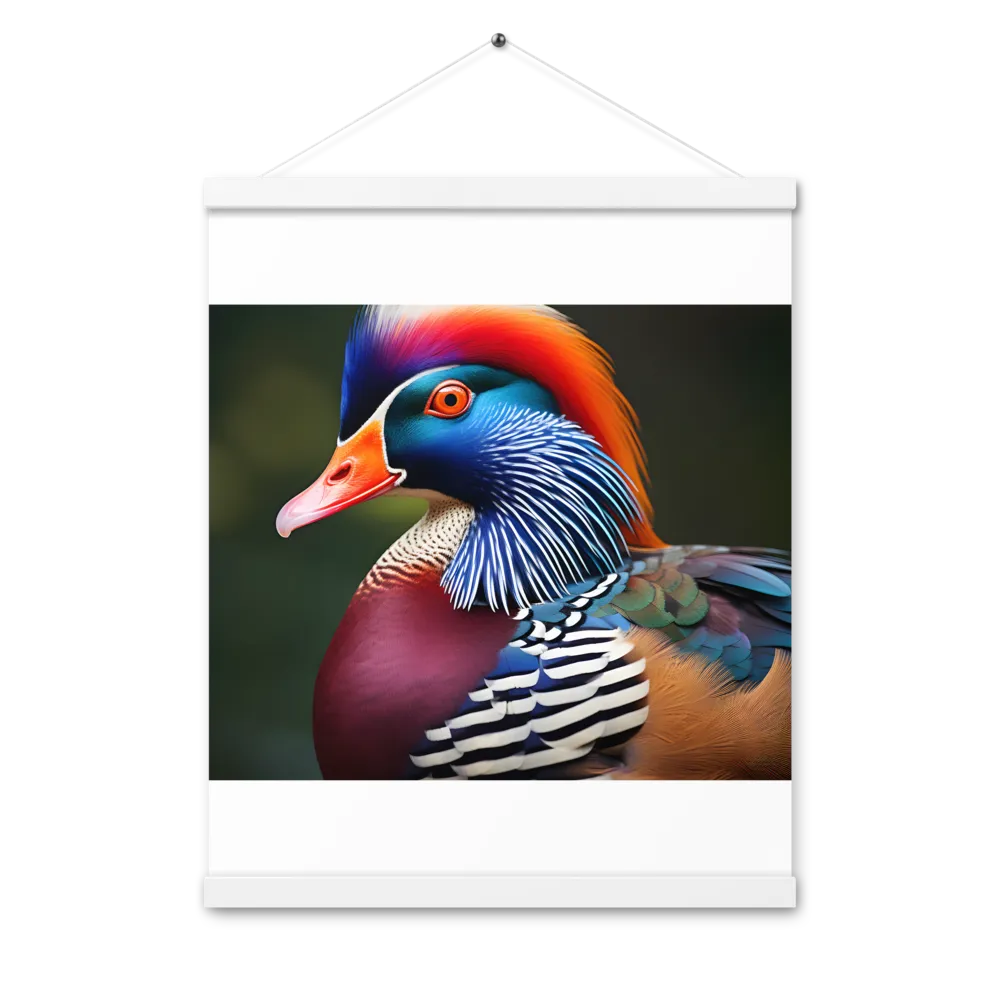 The Majestic Mandarin | Poster With White Wood Hanger | 16″×20″