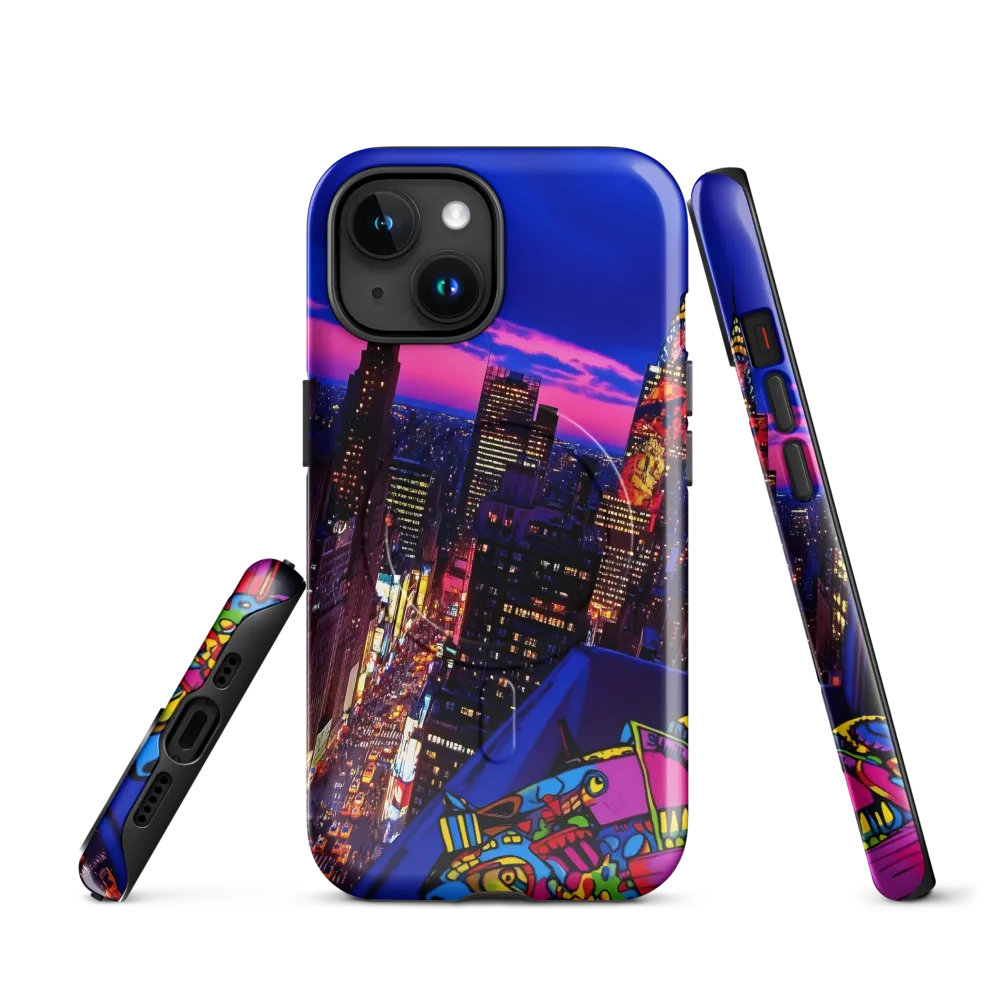 Neon Twilight: A City in Vibrance