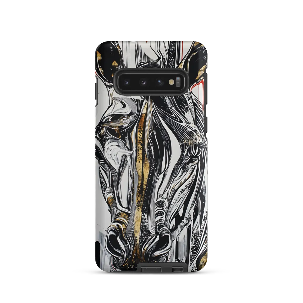 Ethereal Majesty: The Abstract Zebra