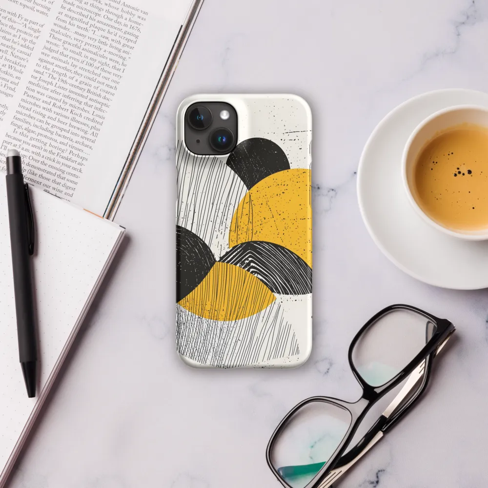 Dynamic Harmony in Black and Yellow