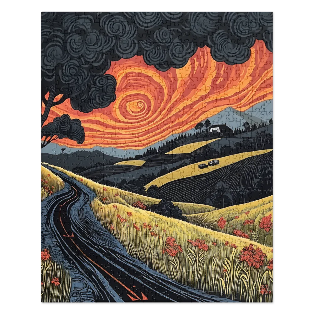 Whispers of the Winding Road | Jigsaw Puzzle | 520 pieces