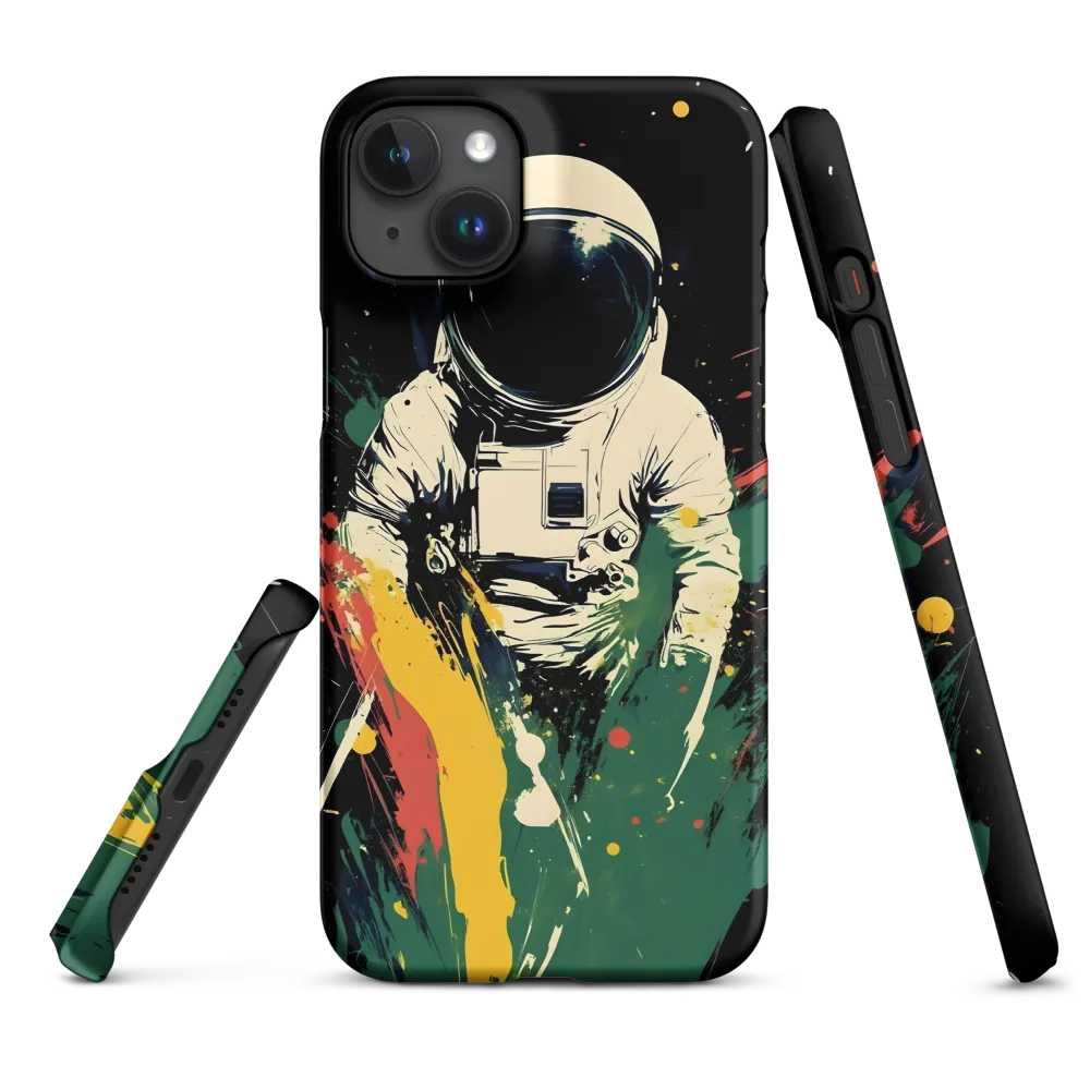 Cosmic Splash: The Astronaut's Journey