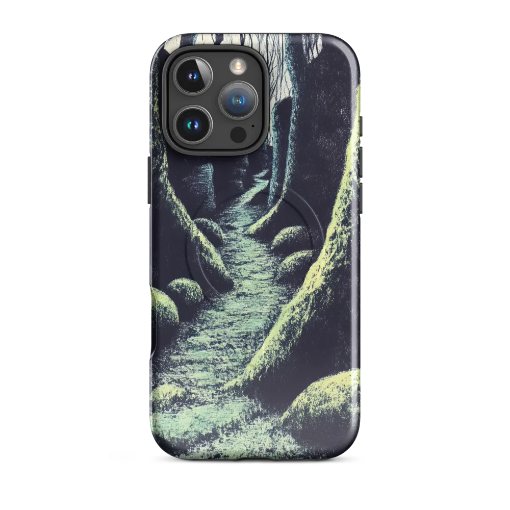 Whispers of the Tranquil Pathway | Phone Case |  16 Pro Max | MagSafe® Tough Case | Glossy