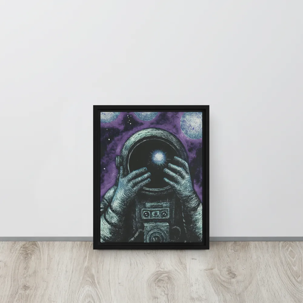 Beyond the Stars | Canvas with Black Frame | 11″×14″
