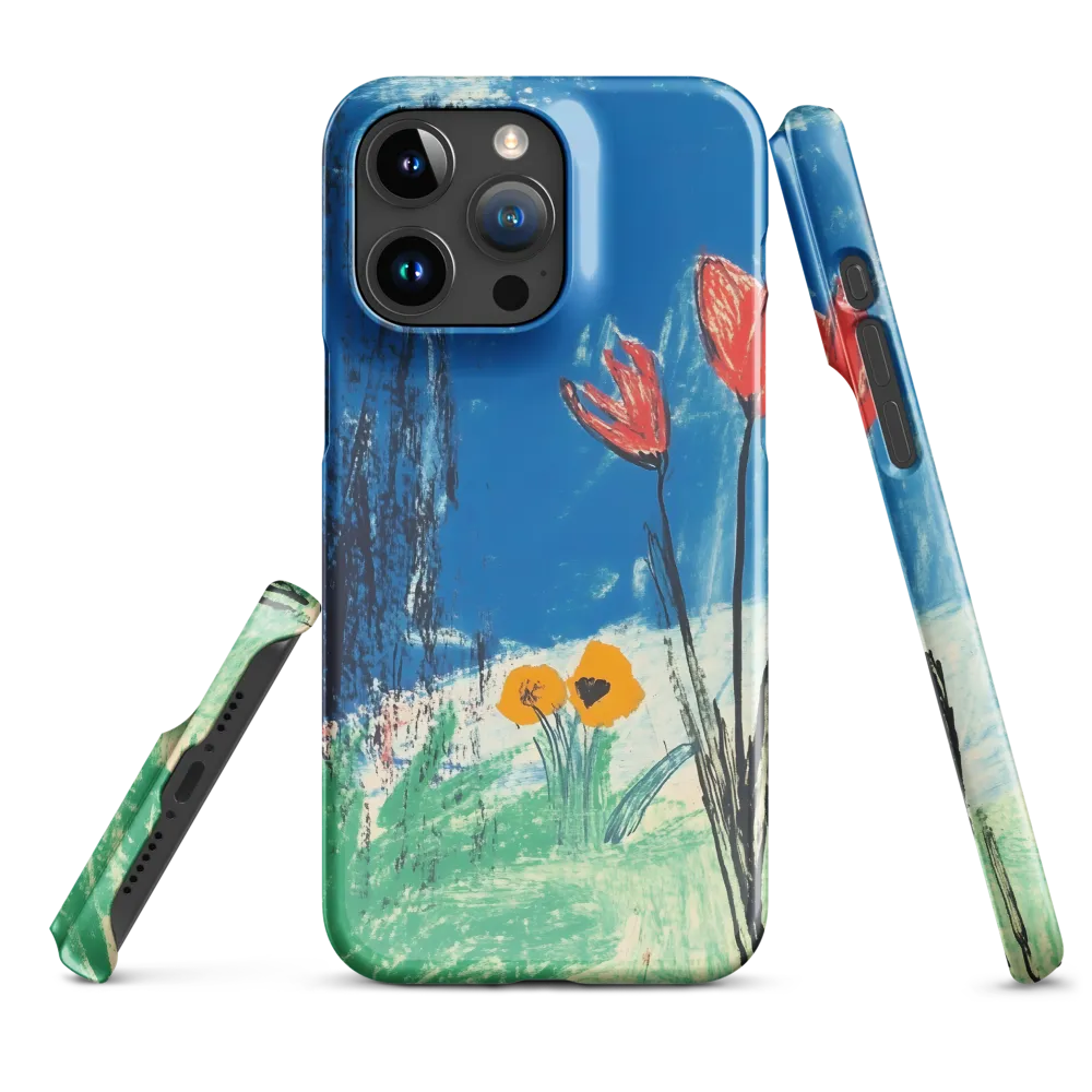 Joyful Blossoms in Blue