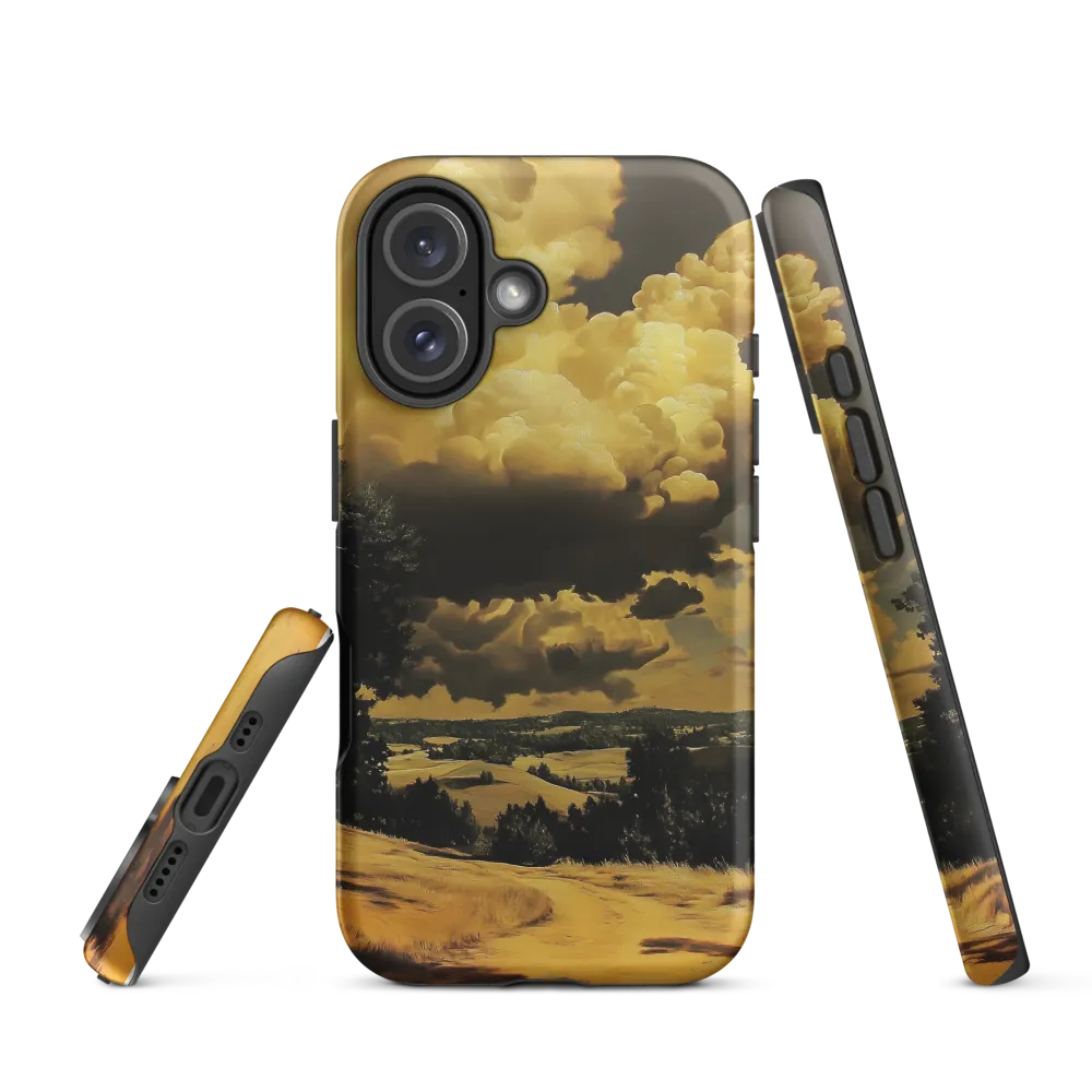 Golden Serenity in the Landscape | Phone Case |  16 | Tough Case | Matte