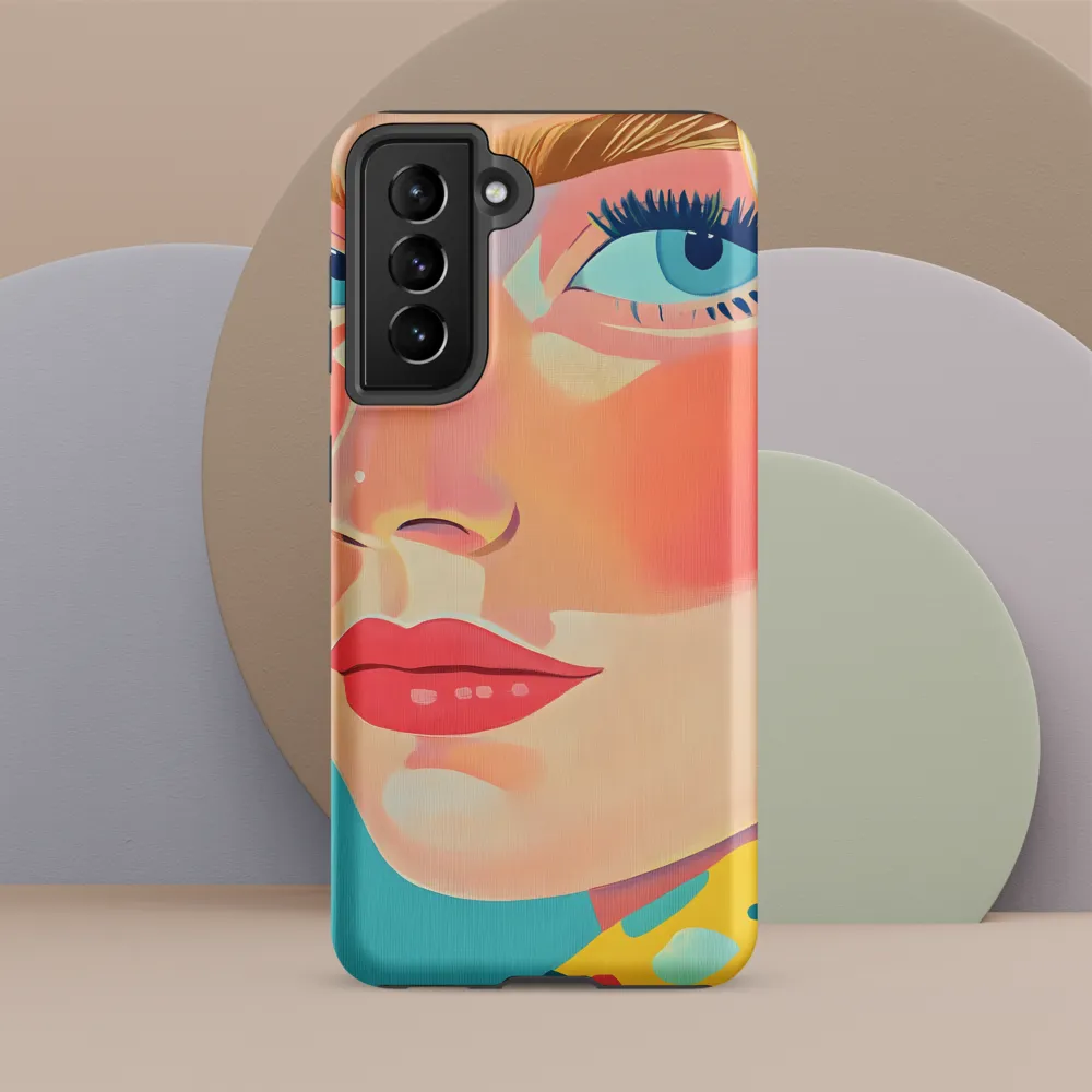 Vibrant Elegance: A Pop Art Portrait
