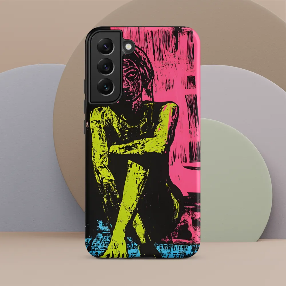 Contemplation in Neon