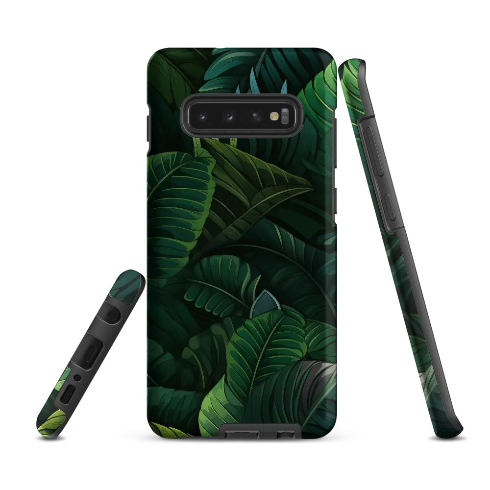 Lush Canopy: A Tropical Foliage Study