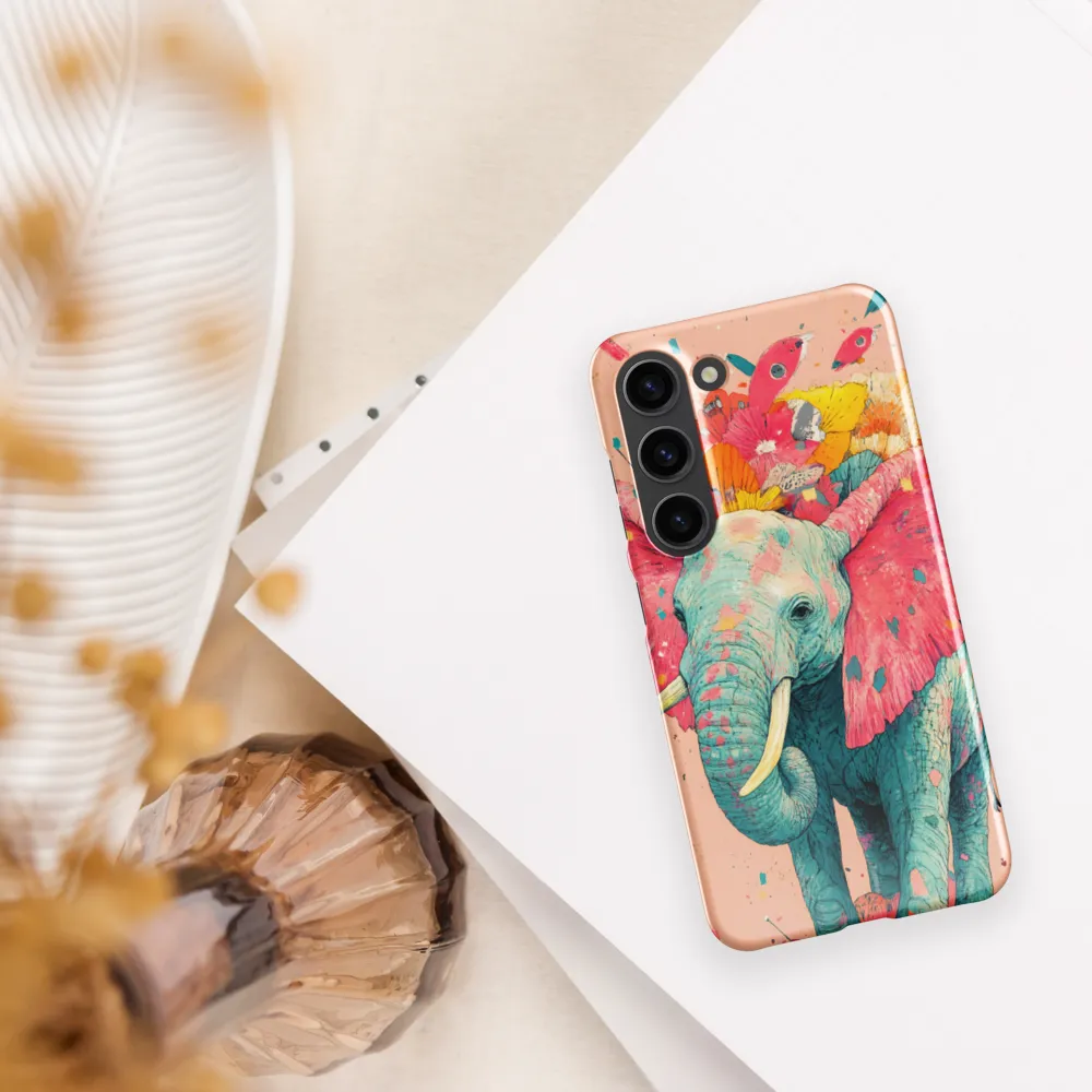 Whimsical Elegance: The Floral Elephant