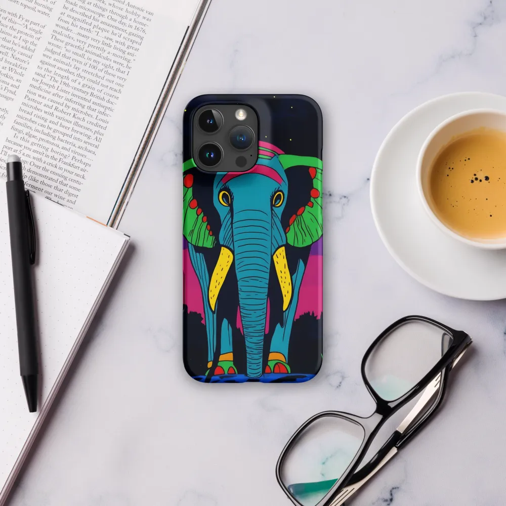 Whimsical Majesty: The Vibrant Elephant