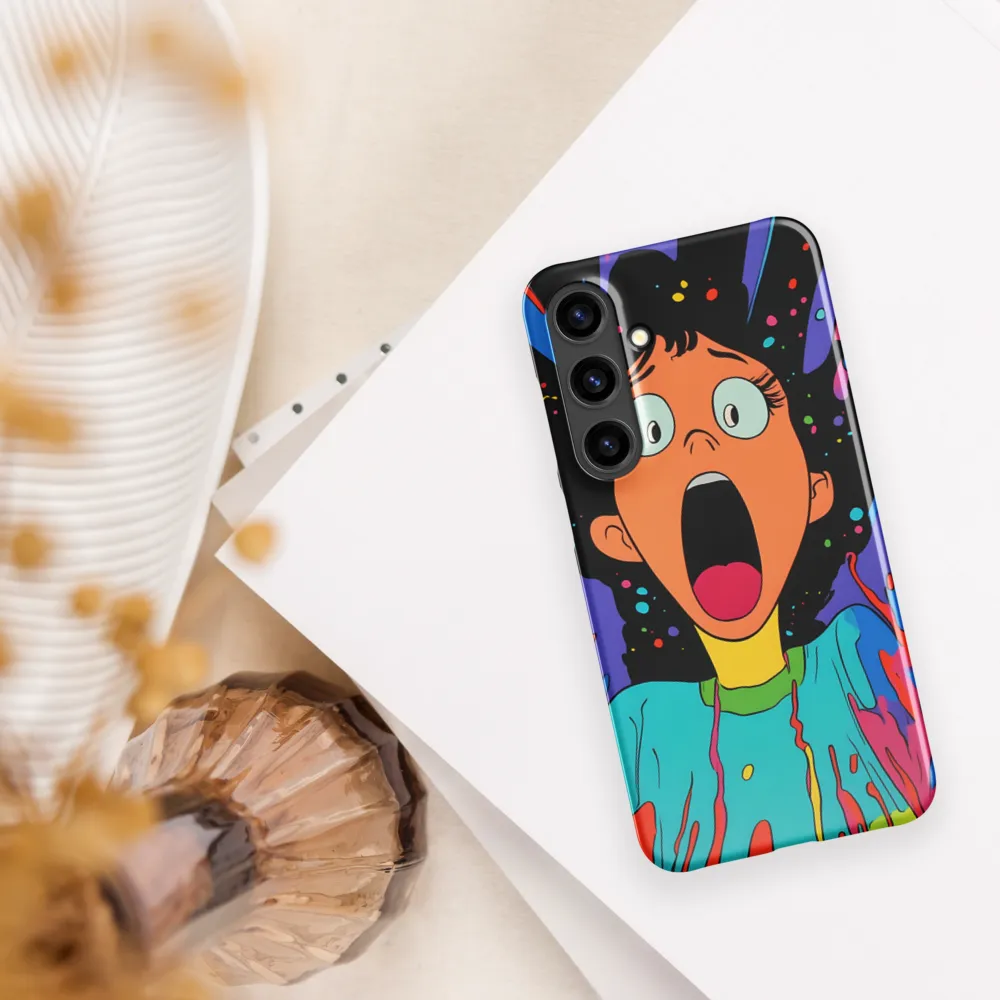 Eruption of Emotion | Phone Case |  S24 Plus | Snap Case | Glossy