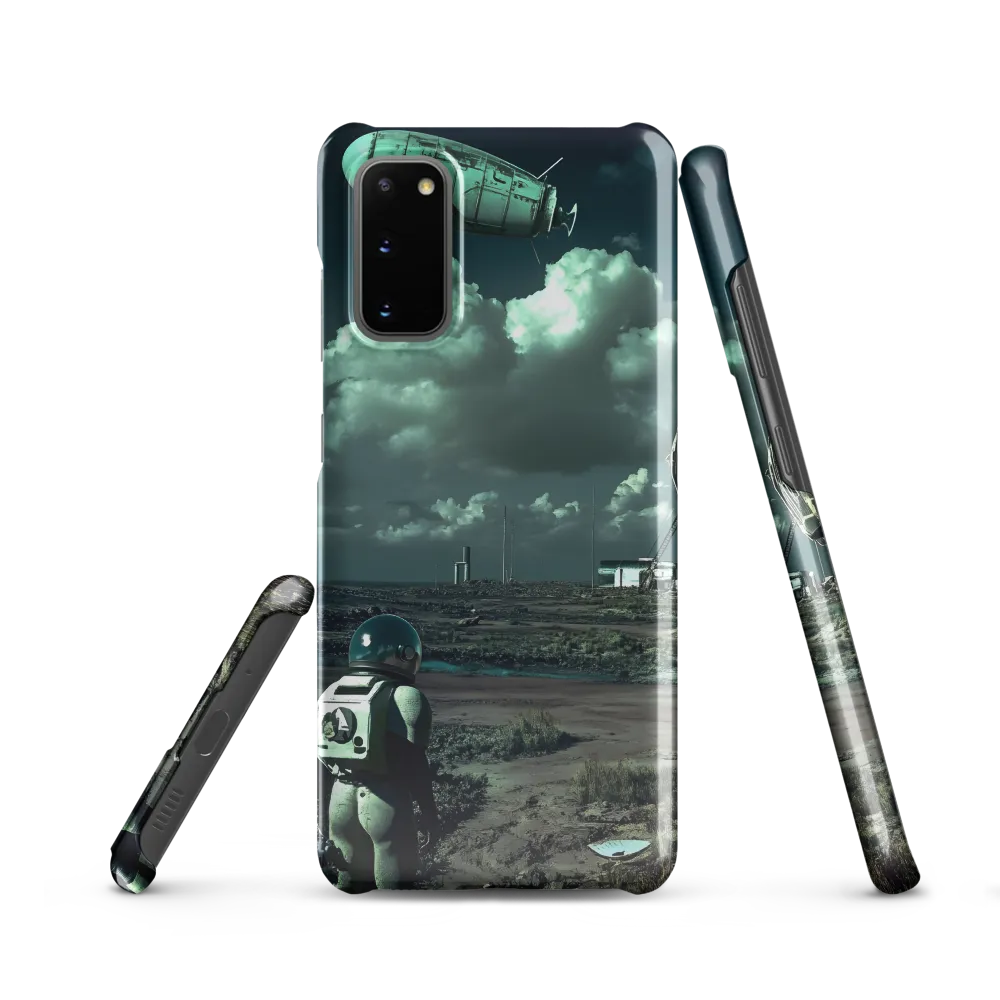 Beyond the Ruins: A Cosmic Journey | Phone Case |  S20 | Snap Case | Glossy