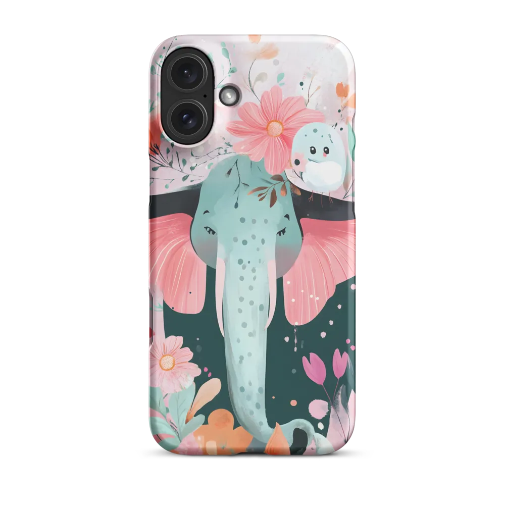 Whimsical Elephant in Bloom