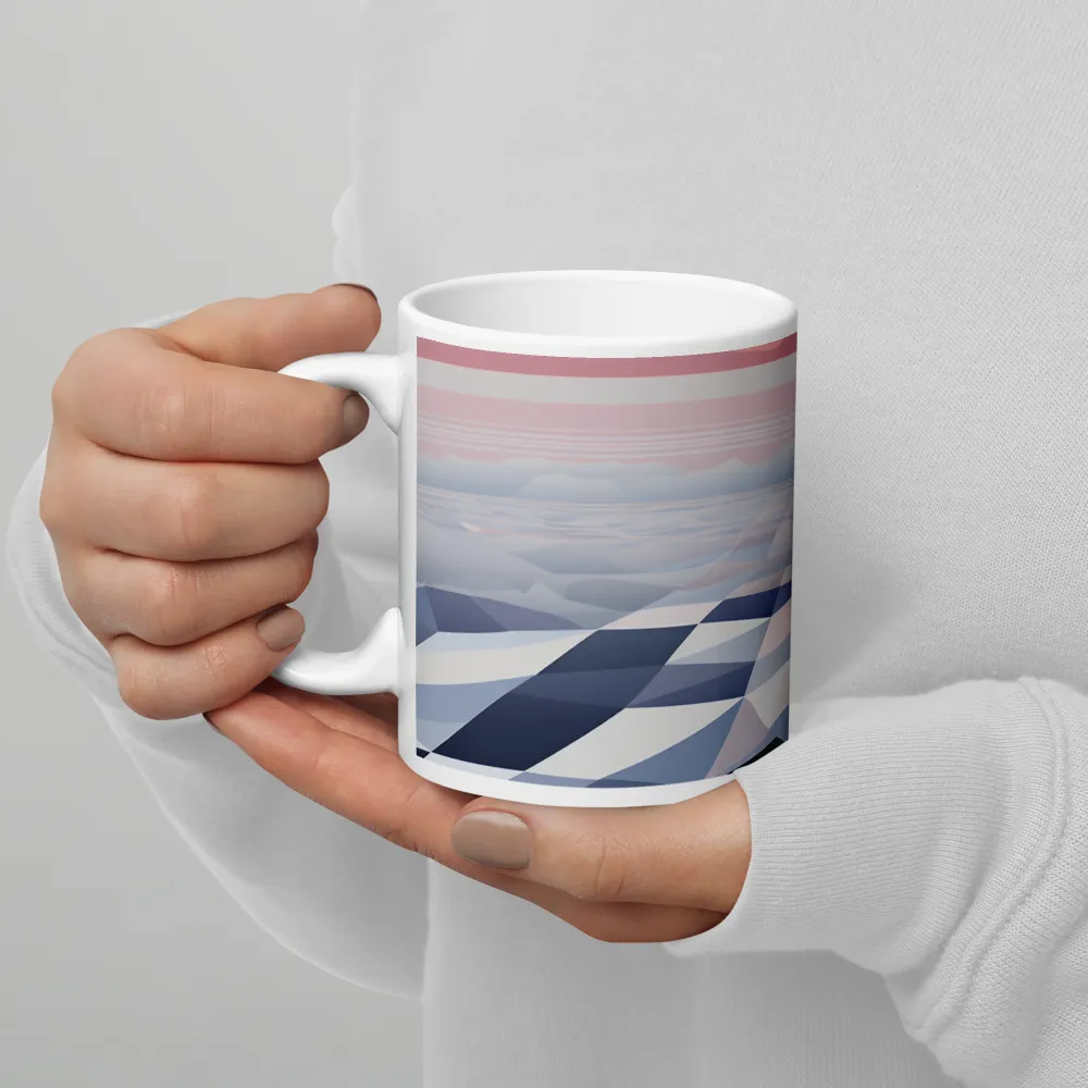 Serenity in Abstraction | Mug with White inside | 11 oz