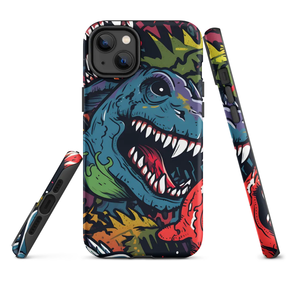 Dino Mania: A Colorful Frenzy