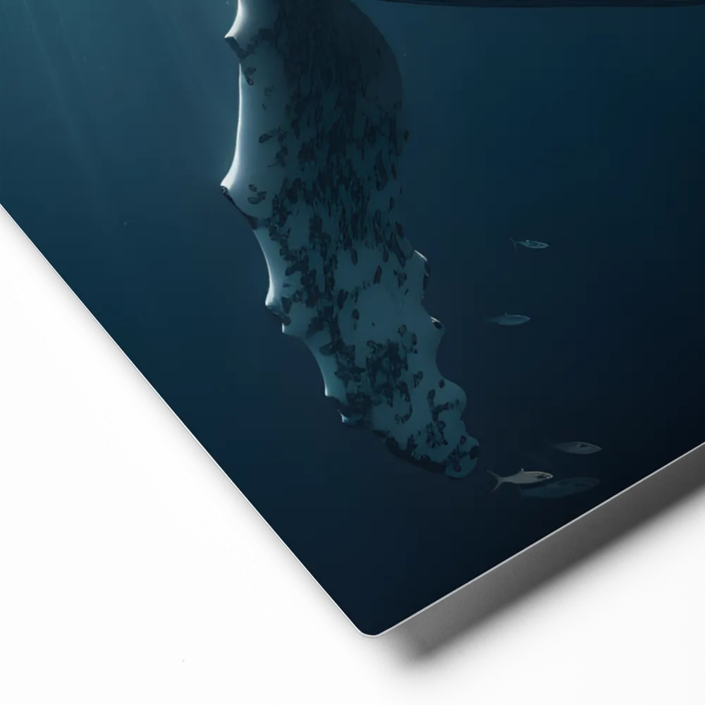 Graced by the Depths | Metal Print | 16″×20″