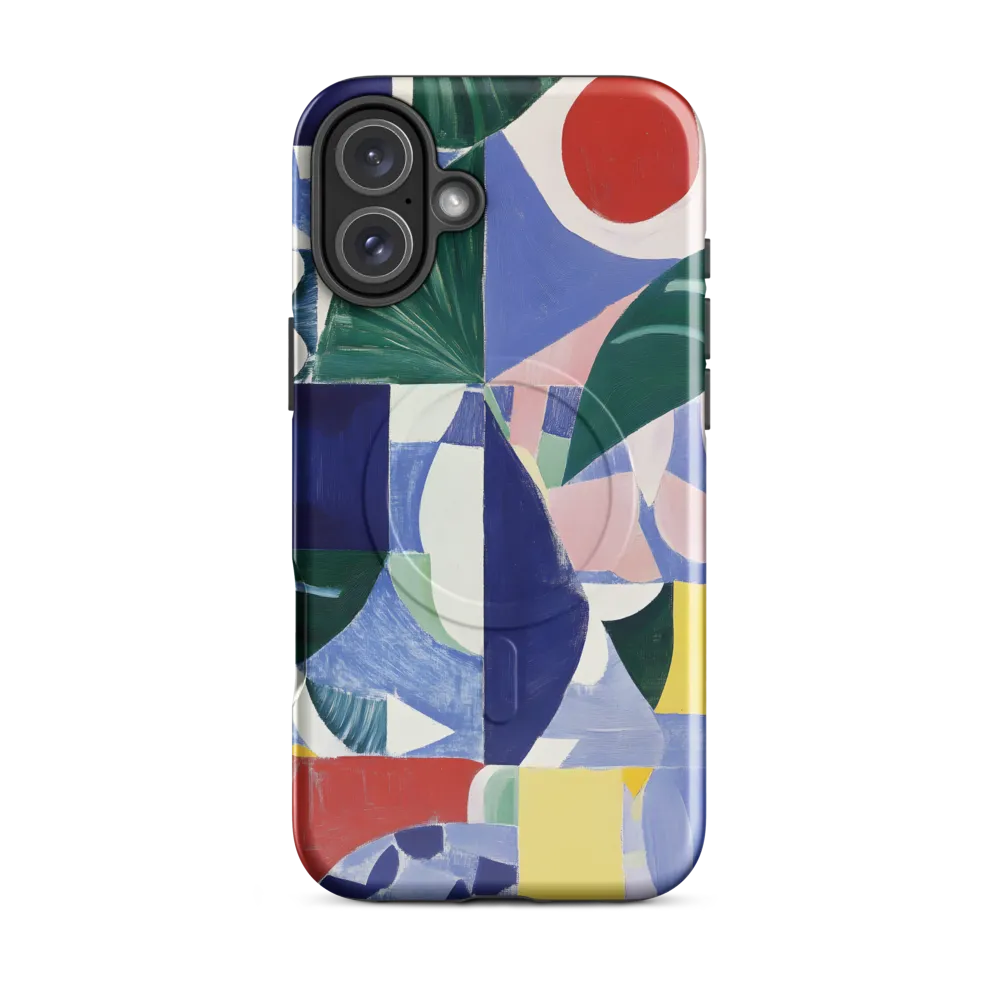 Harmony of Shapes: An Abstract Exploration | Phone Case |  16 Plus | MagSafe® Tough Case | Glossy