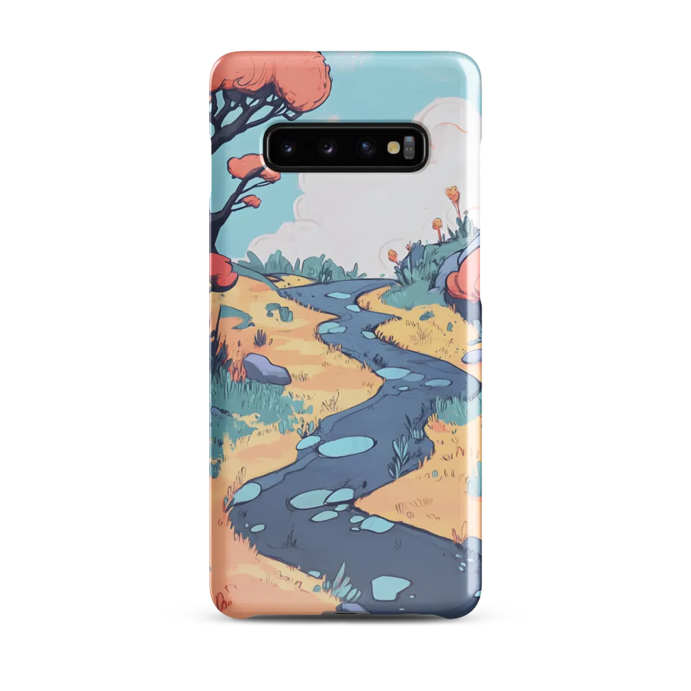 Whimsical Pathway through Enchanted Hills | Phone Case |  S10 Plus | Snap Case | Glossy