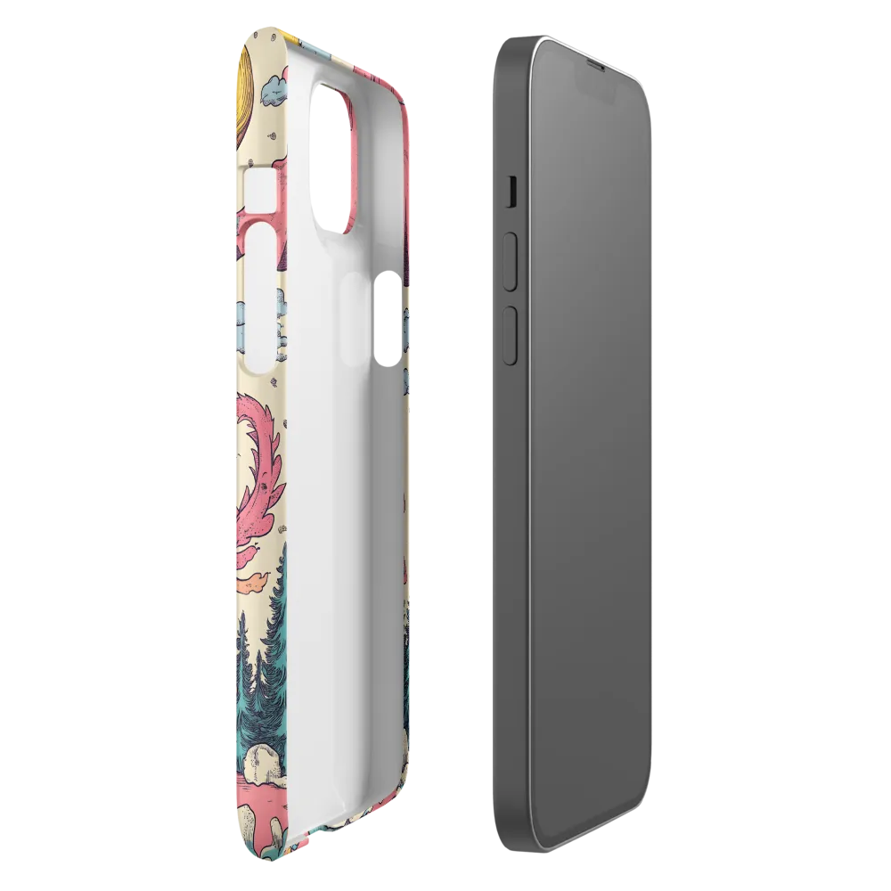 The Whimsical Beast | Phone Case |  14 Plus | Snap Case | Matte