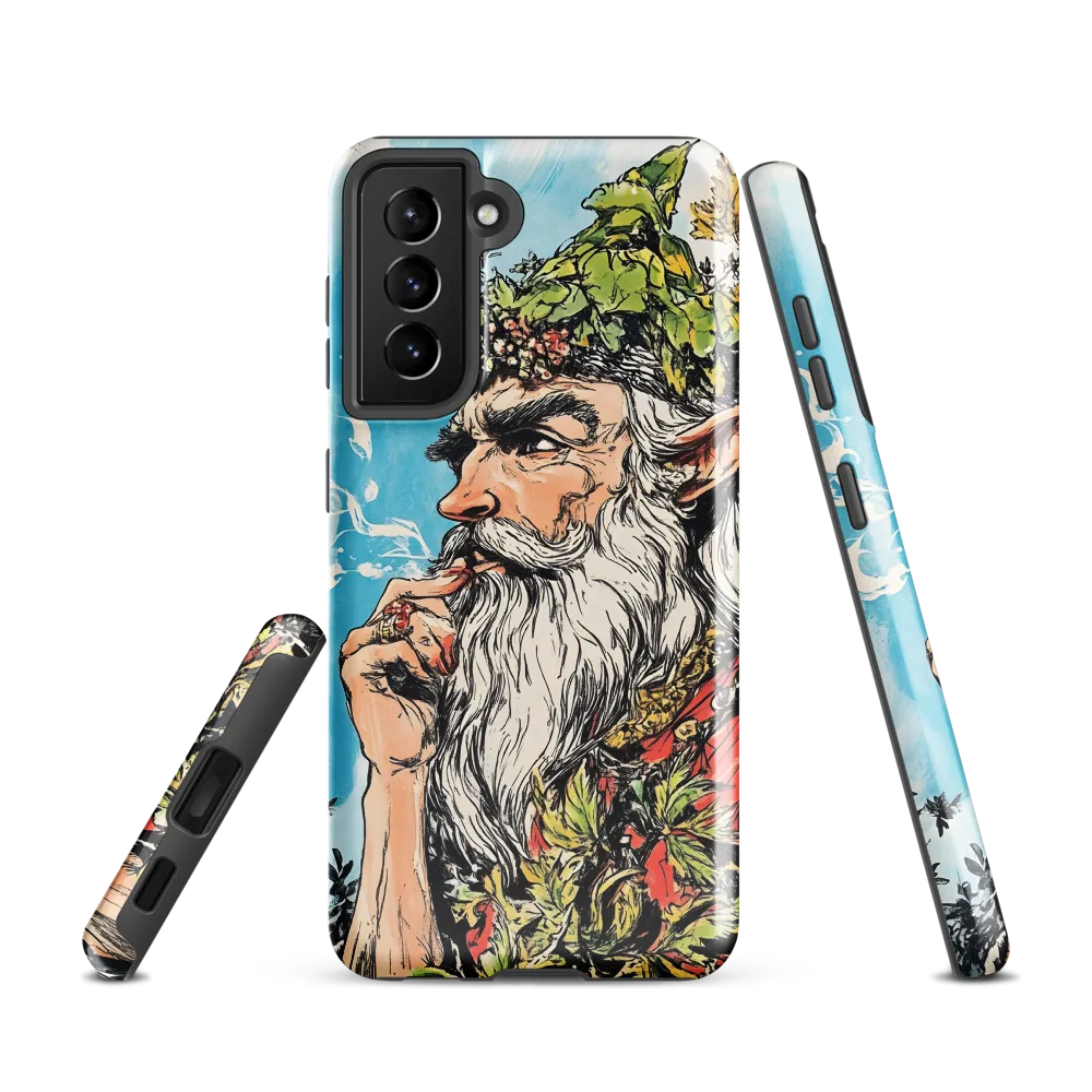 Wisdom of the Nature Spirit | Phone Case |  S21 | Tough Case | Glossy