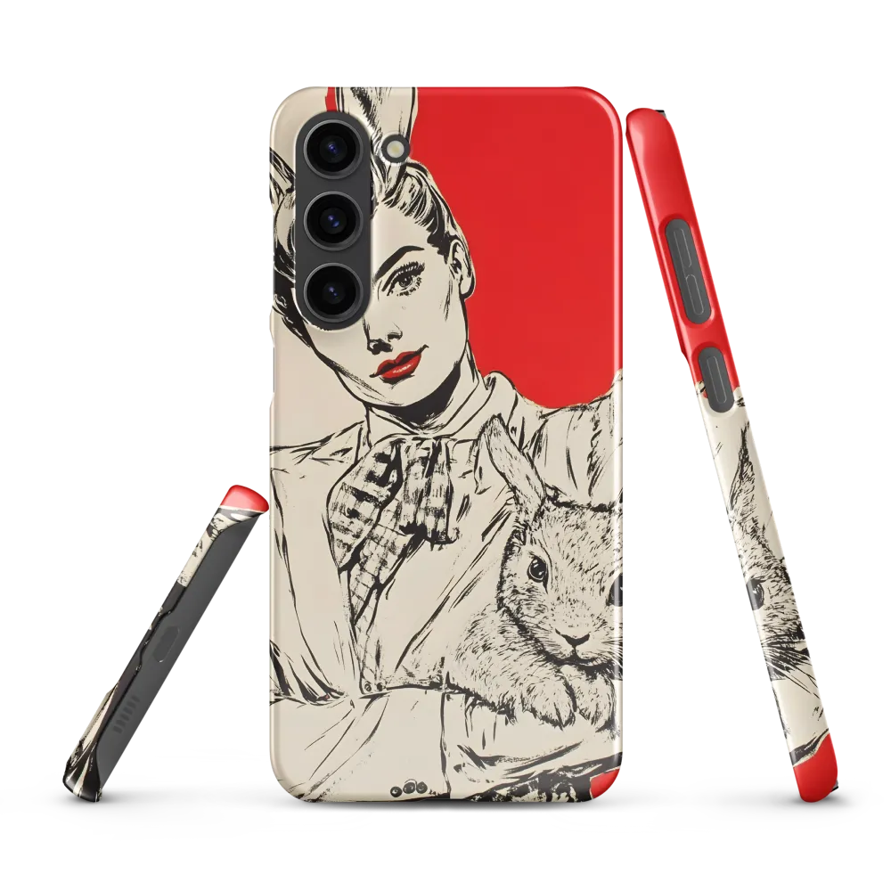 Whimsical Elegance: The Rabbit Lady