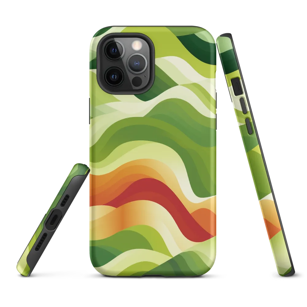 Waves of Nature | Phone Case |  12 Pro Max | Tough Case | Matte