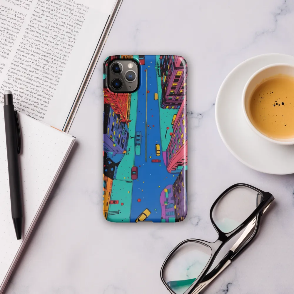 Aerial Dreamscape: The Pulse of Urban Life | Phone Case |  11 Pro Max | Snap Case | Glossy