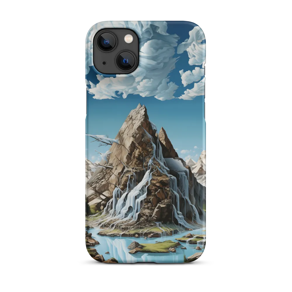 Majestic Cascade: A Mountain Masterpiece