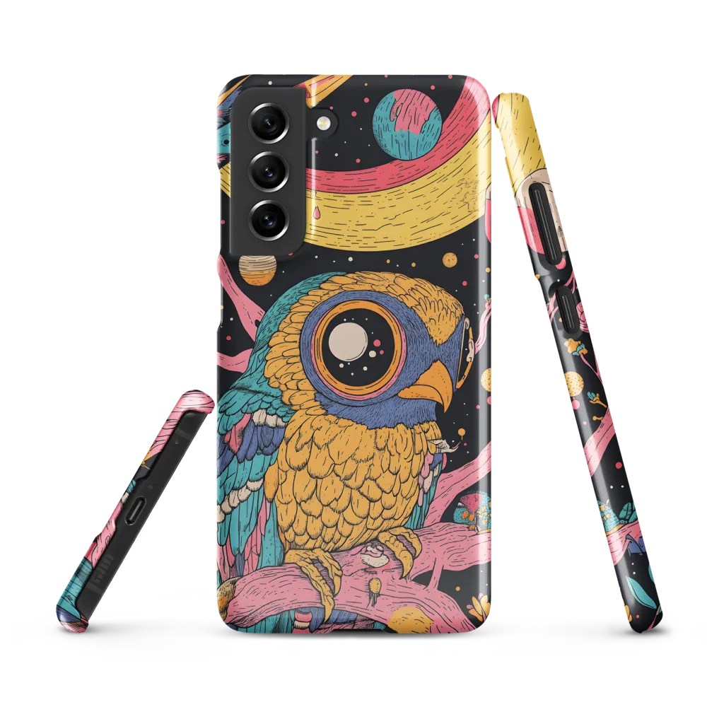 Whimsical Cosmic Owl