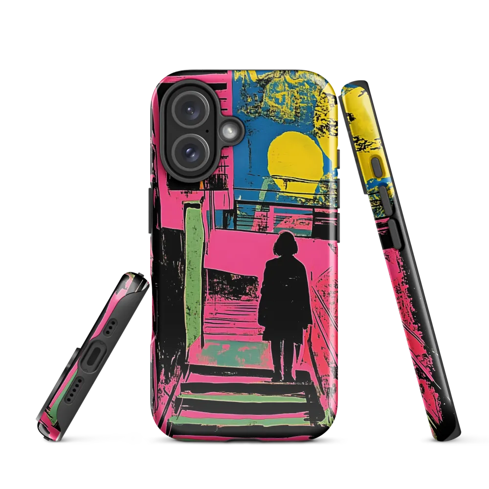Ascend Through Color: A Pop Art Journey
