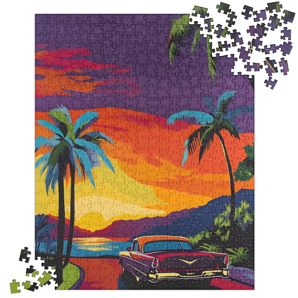 Sunset Drive | Jigsaw Puzzle | 520 pieces