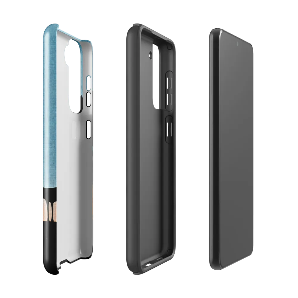 Curiosity in the Silhouette | Phone Case |  S21 | Tough Case | Glossy