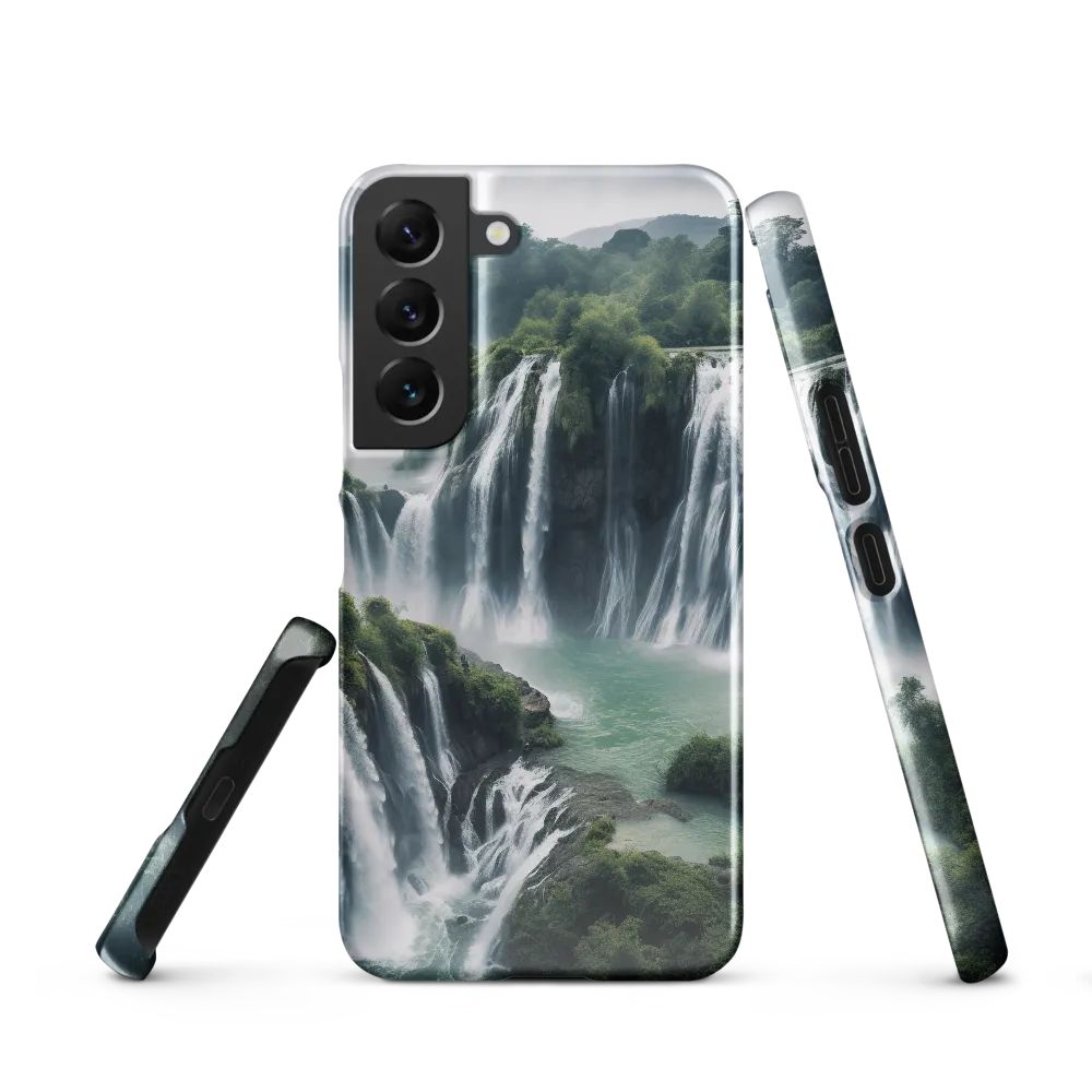 Whispers of the Cascades | Phone Case |  S22 | Snap Case | Glossy