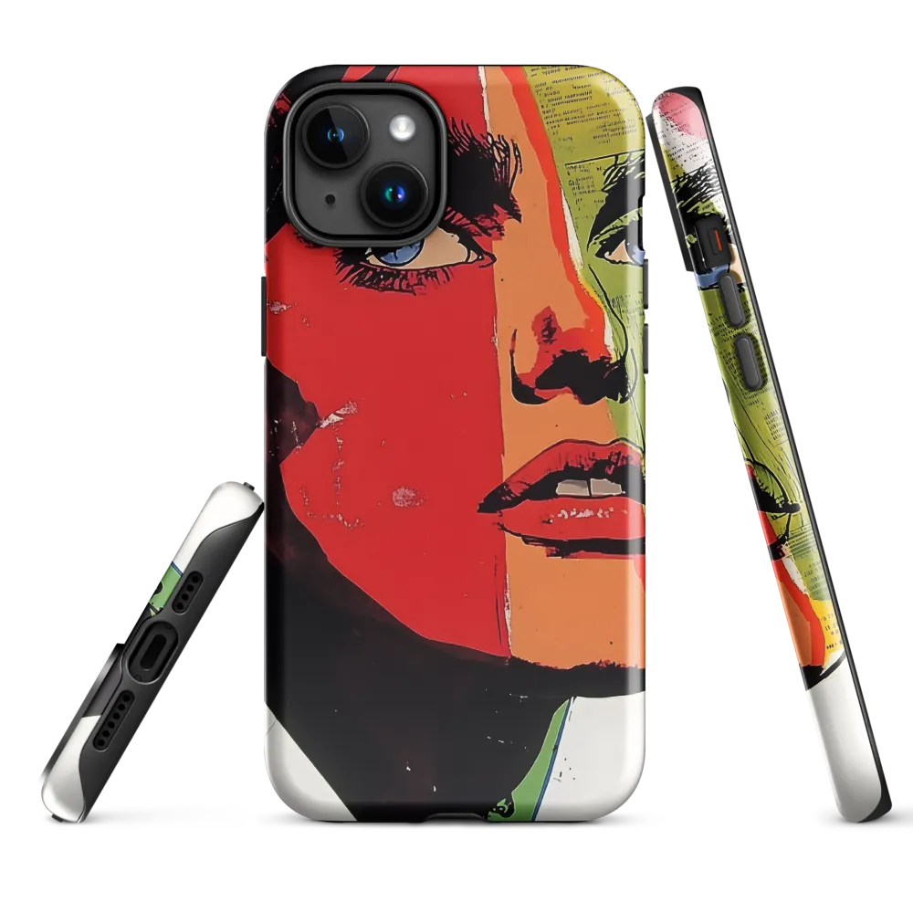 Vibrant Expressions: A Pop Art Portrait