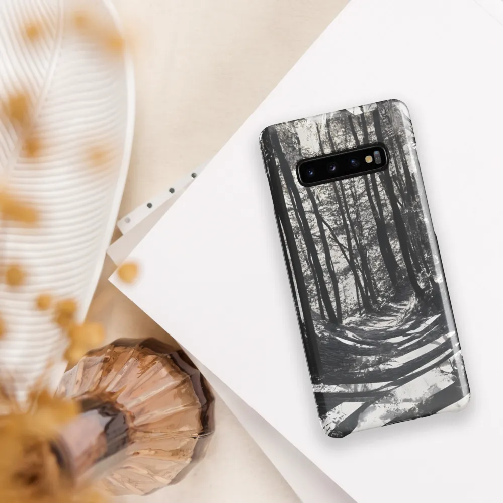 Pathway Through Shadows | Phone Case |  S10 Plus | Snap Case | Glossy