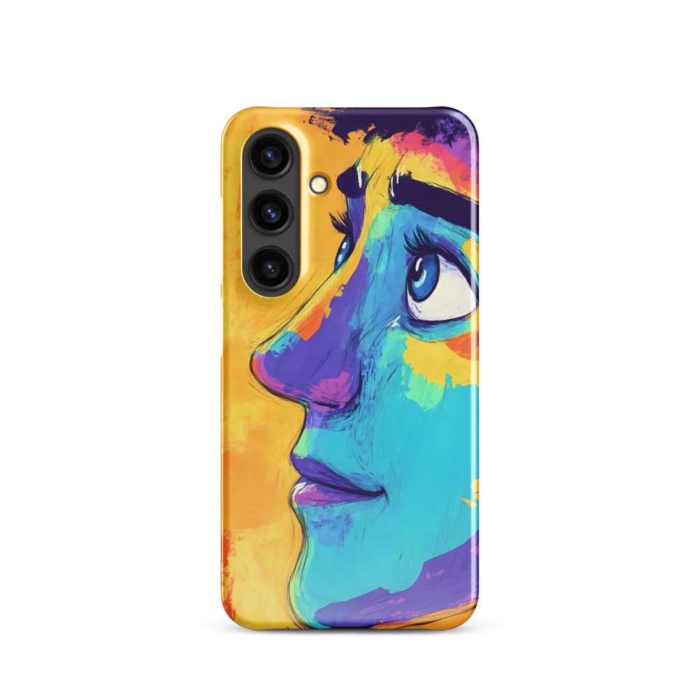 Whispers of Curiosity | Phone Case |  S24 | Snap Case | Glossy