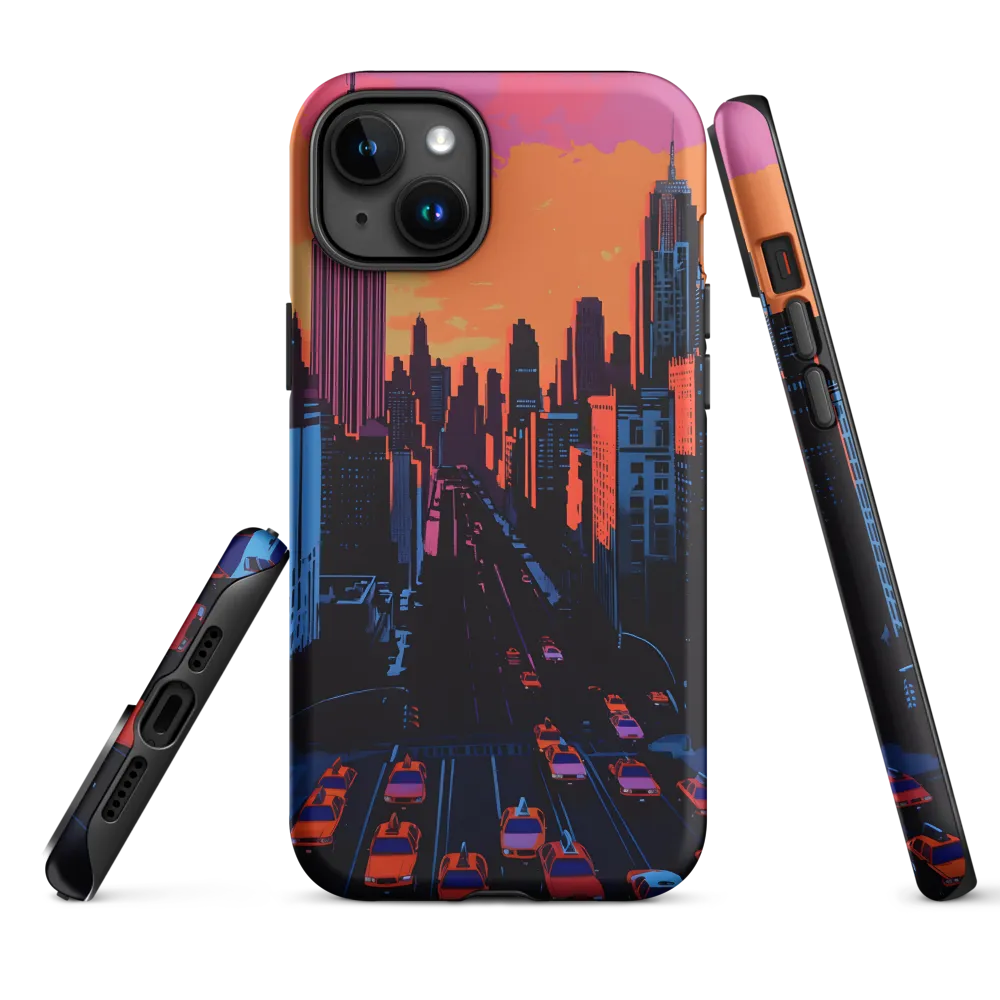 Sunset Over Skyscrapers