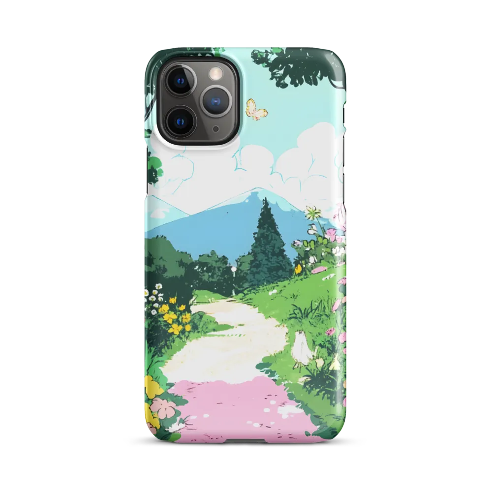 A Serene Journey Through Nature | Phone Case |  11 Pro | Snap Case | Glossy