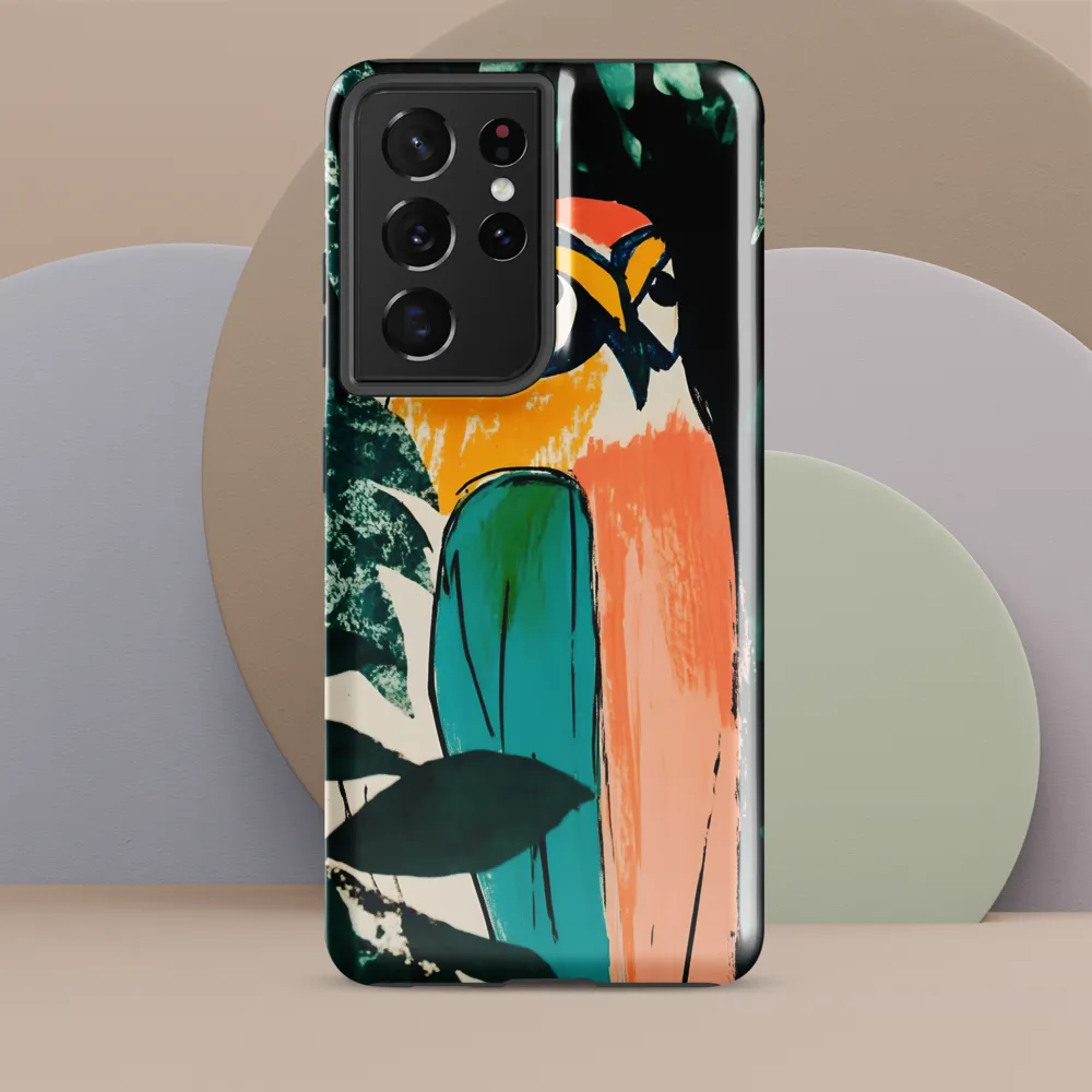 Camouflaged Majesty: The Abstract Owl