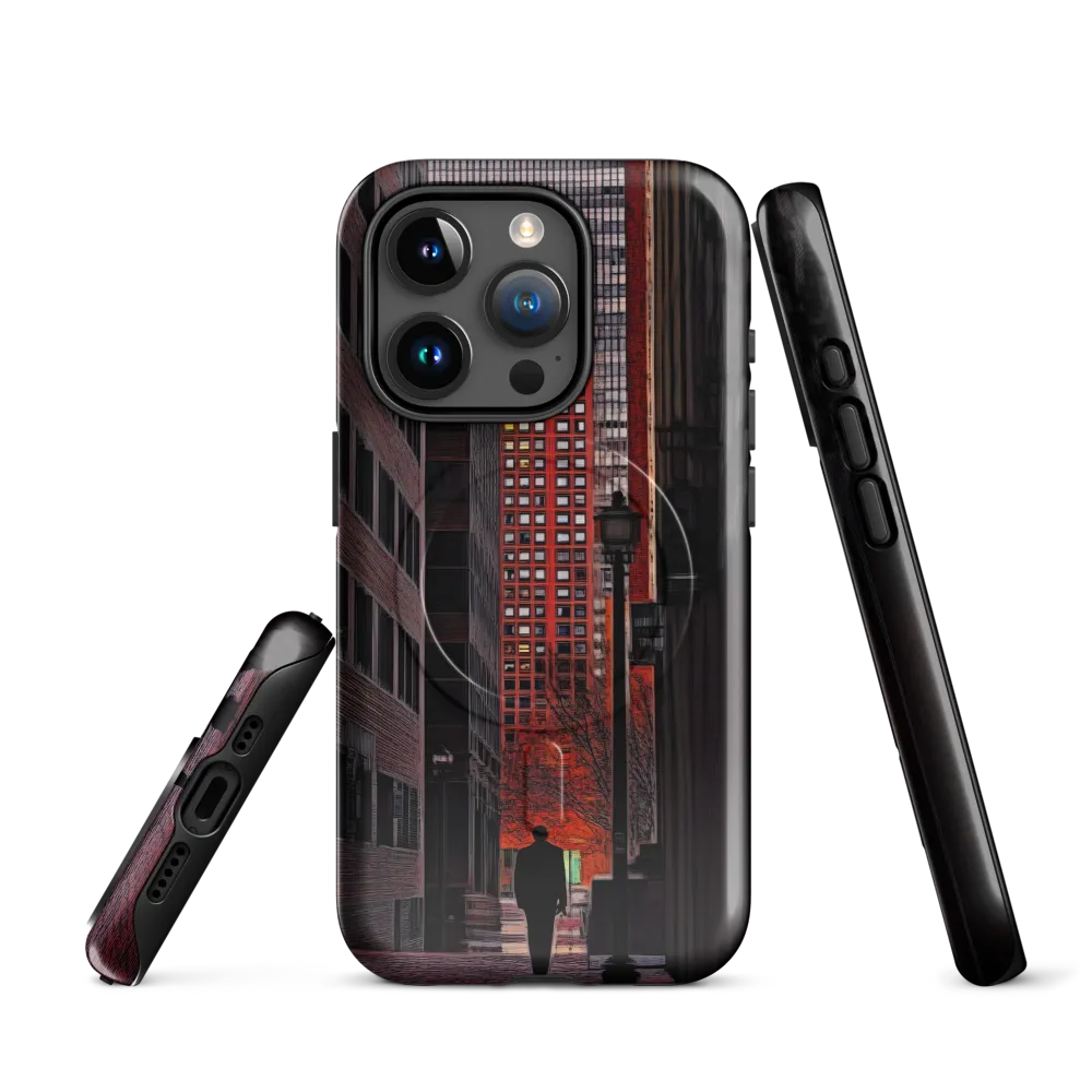 Solitude in the City | Phone Case |  15 Pro | MagSafe® Tough Case | Glossy