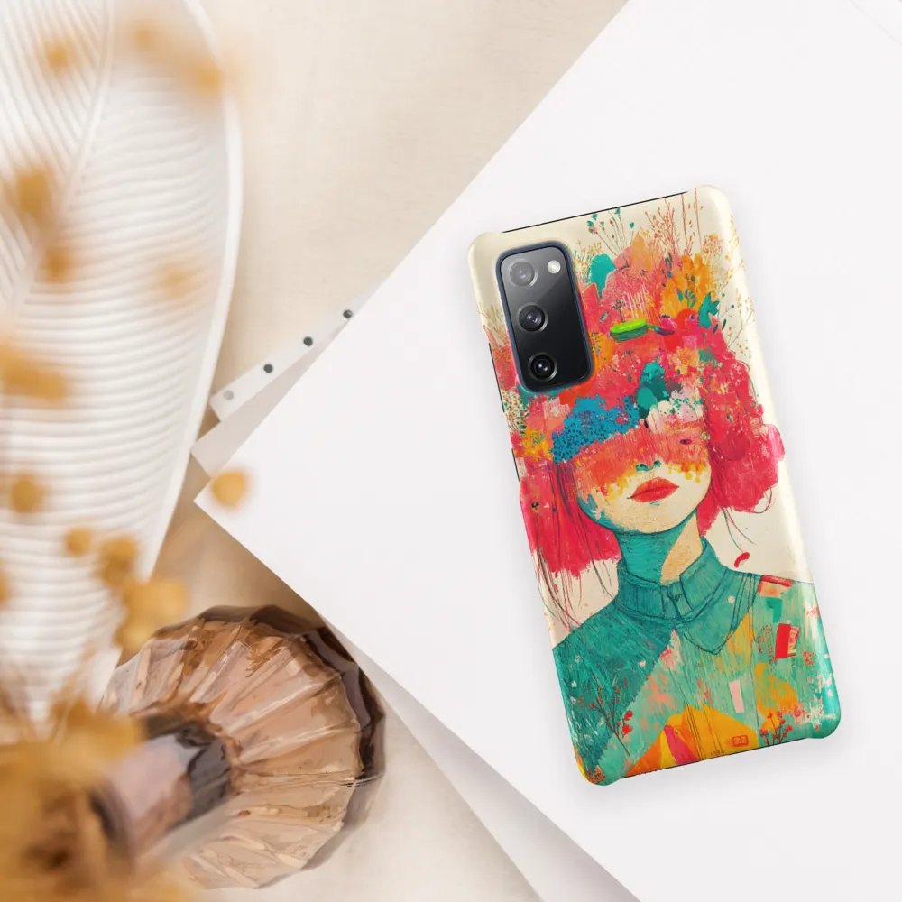 Whimsical Floral Portrait