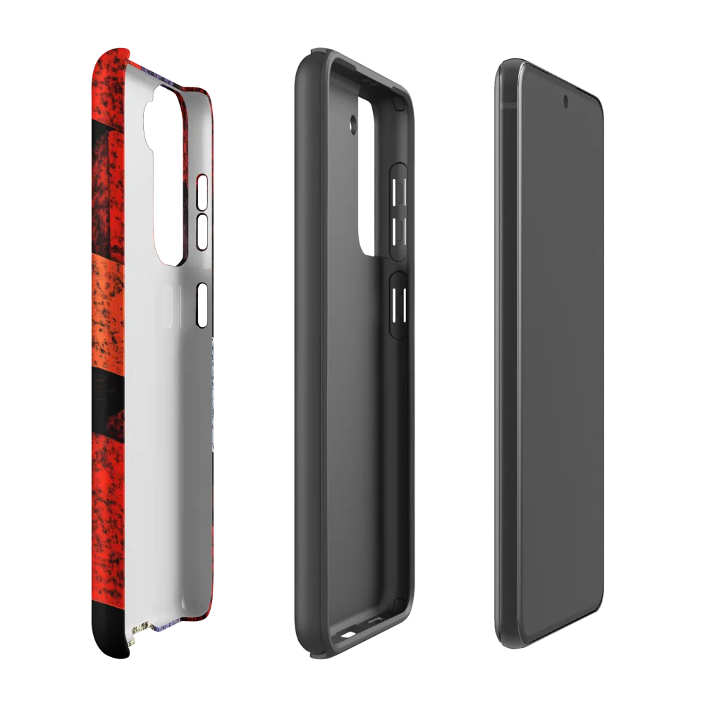 Stacked Cubes — Red Facade Study