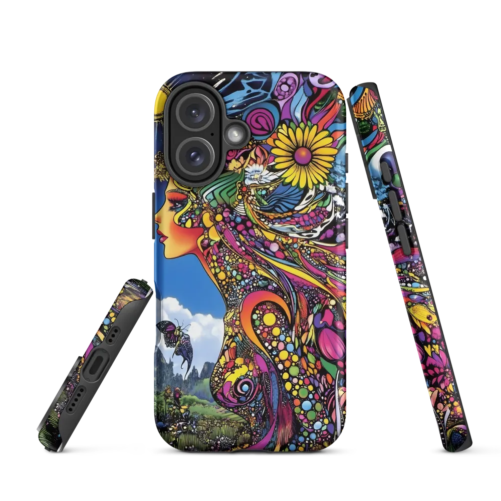 Harmony in Color: A Psychedelic Reverie | Phone Case